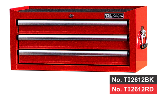  26" 3 Drawer Intermediate Chest- Red