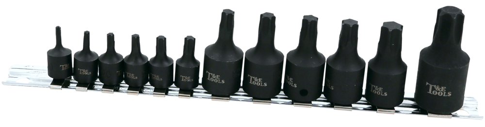 12 Piece Torx Driver Sockets