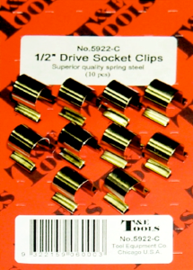 1/2 Inch Drive Clips (100)