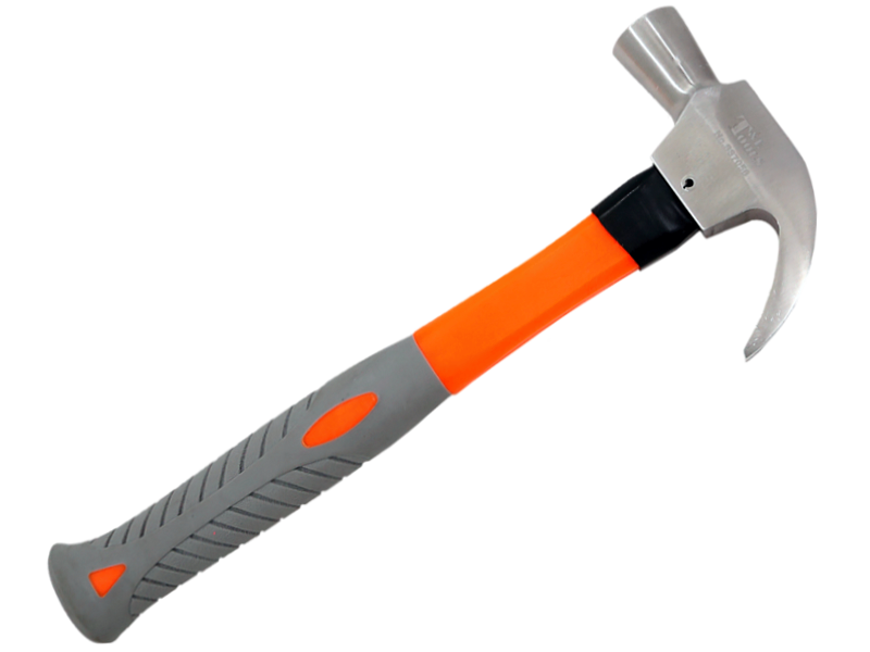 Stainless Steel 24Oz.(680g) Fiberglass Handle Claw Hammer 330L