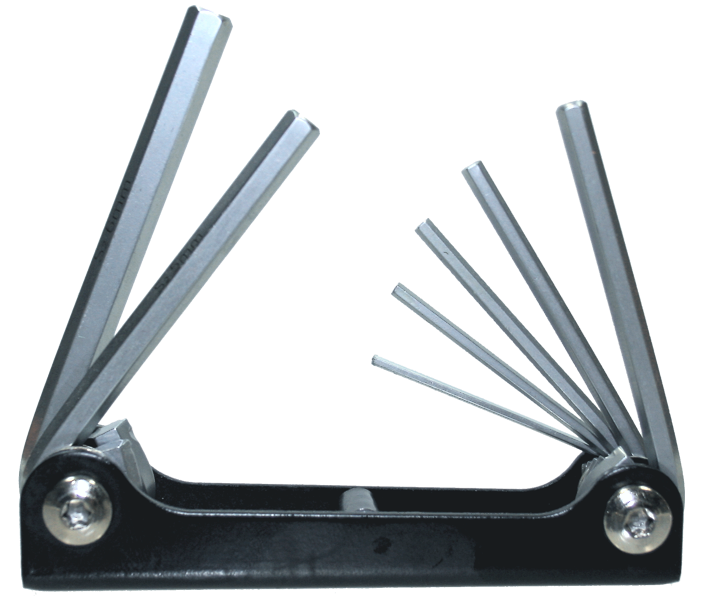 7 Piece Hex Key Fold-Up Setmm