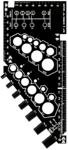 1/4 Inch .3/4 Inch Nut & Bolt Gauge