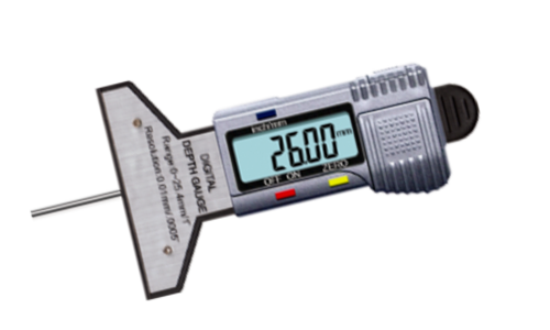 0-25mm / 1 Inch Digital Depth Gauge Res:0.01mm