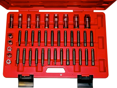 38 Piece Universal Shock Absorber Strut Nut Tool Kit