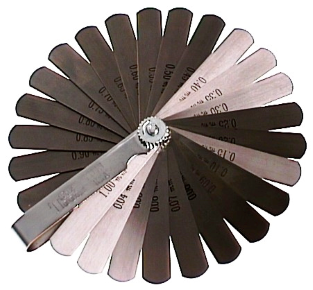 25 Blade Metric Feeler Gauge