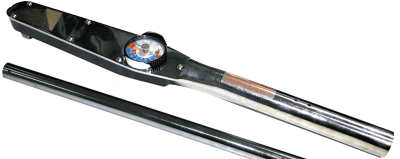 600ft/Lb Dial Torque Wrench 3/4 Inch Drive