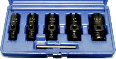 6 Piece SAE Internal & External Thread Chaser