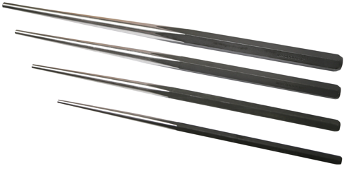 4 Piece Extra Long Taper Punch Set