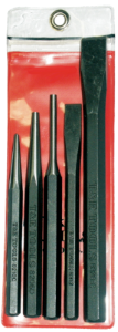 5 Piece Punch & Chisel Set