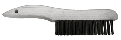 4 Row Short Handle Wire Brush