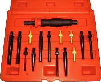 15 Piece Brass & Steel Drift Punch Set 3-8mm