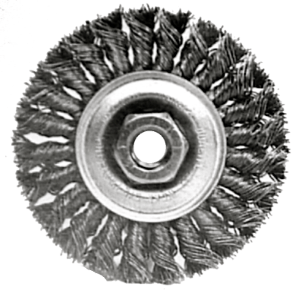 8 Inch Twist-Knot Wire Wheel