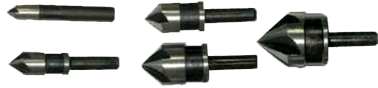 5 Piece Hss Countersink Bit Set 1/4 Inch To 3/4 Inch 