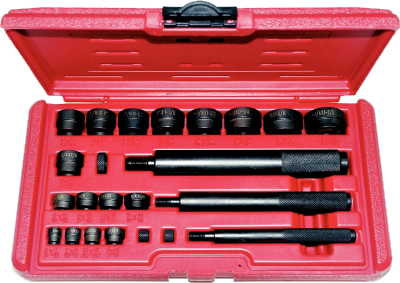 23 Piece Bushing Driver Set 3/8 Inch -1.3/8 Inch 