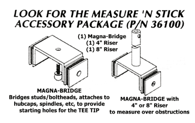 Measure Inch N Inch Stick Accessory Kit