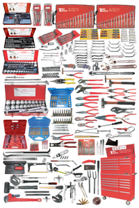 606 Piece Professional Tradesman's Nut Cracker Set