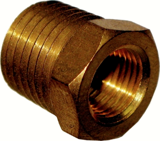 1/8 Inch 3/8 Inch NPT Reducer Bush