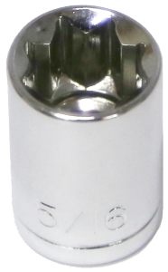 5/16 Inch 1/4 Inch Drive 8pt Standard Socket