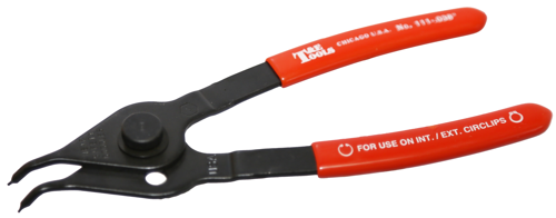 Convertible 45 Degree Circlip Pliers 150mm .038 Inch 