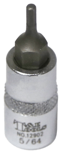 5/64 Inch 1/4 Inch Drive Inhex Socket 35mm L