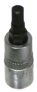 3/16 Inch 1/4 Inch Drive Inhex Socket 35mm L