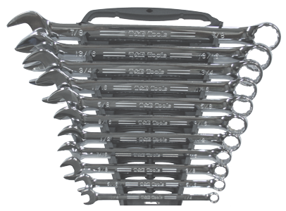 11 Piece Comb Wrench Set A/F