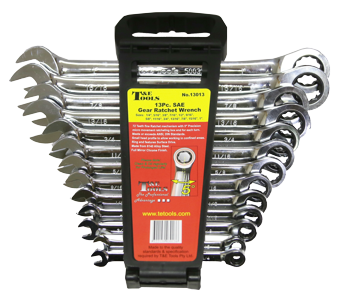 13 Piece SAE Gearwrench Comb Set 1/4 Inch 1 Inch 