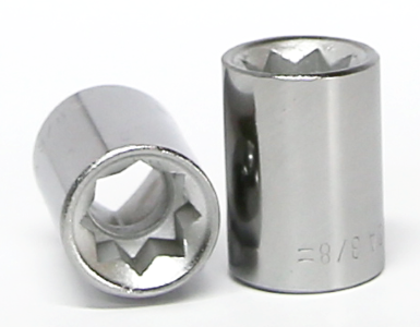 3/8 Inch 3/8 Inch Drive 8 Point Standard Socket