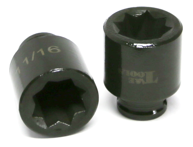 11/16 Inch 3/8 Inch Drive 8 Point Standard Socket