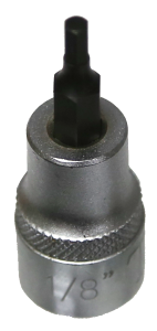 1/8 Inch 3/8 Inch Drive Hex Bit Socket