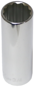 3/4 Inch 1/2 Inch Drive 12 Point Deep Socket