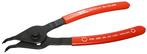 Convertible 45deg.Circlip Pliers 200mm .070 Inch 