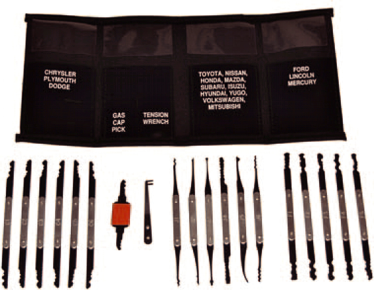 19 Piece Master Security Lock Pick Set