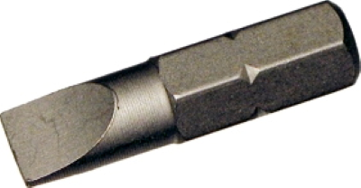 3/16 Inch (4.8mm) Slotted 1/4 Inch Hex Insert 25mm L