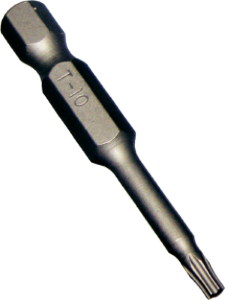 T10 Torx 1/4 Inch Hex Bit 50mm Long