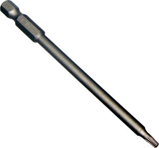 T10 Torx 1/4 Inch Hex Bit 100mm Long