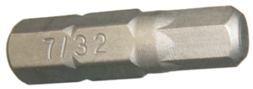 7/32 Inch 1/4 Inch Inhex Insert Bit 25mm Long