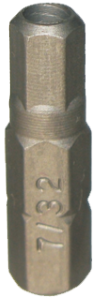 7/32 Inch Tamper Inhex 1.4 Inch Hex Bit 25mm L