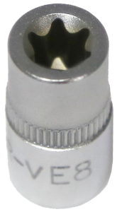 E8 1/4 Inch Drive Female Torx Socket