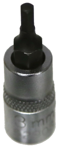 3mm 1/4 Inch Drive Inhex Socket