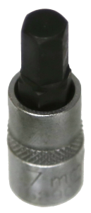 7mm 1/4 Inch Drive Inhex Socket 35mm