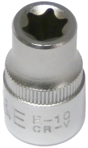 E10 3/8 Inch Drive Female Torx Socket