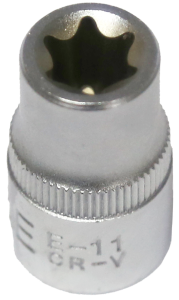 E11 3/8 Inch Drive Female Torx Socket