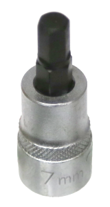 7mm 3/8 Inch Drive Inhex Socket