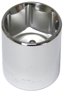 27mm 1/2 Inch Drive 6 Point Standard Socket