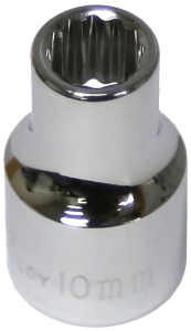 10mm 1/2 Inch Drive 12 Point Standard Socket