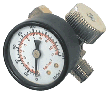 Air Pressure Regulator with Gauge