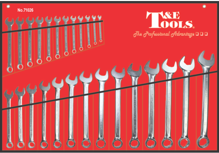 26 Piece Euro Metric Combination Wrench Set 6-32mm