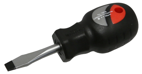 6.5 38mm Stubby Slotted Screwdriver