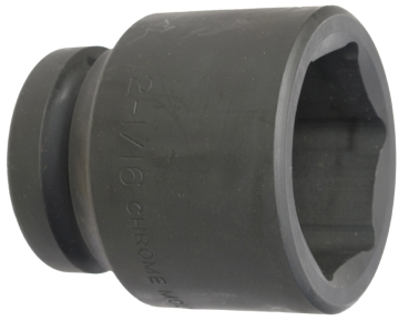 2.1/16 Inch 1 Inch Drive Standard 6 Point Impact Socket